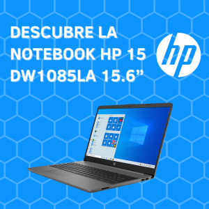 Descubre la Notebook HP 15 dw1085la 15.6”