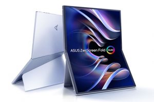 ASUS  presenta la pantalla portátil ZenScreen Fold OLED MQ17QH  que ofrece una versatilidad sin límites en cualquier lugar
