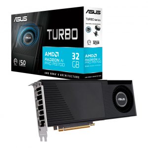 ASUS Anuncia la Tarjeta Gráfica Turbo Radeon™ AI Pro R9700 de 32GB