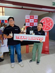 Lenovo y Deltron cerca de nuestros canales con divertida activación